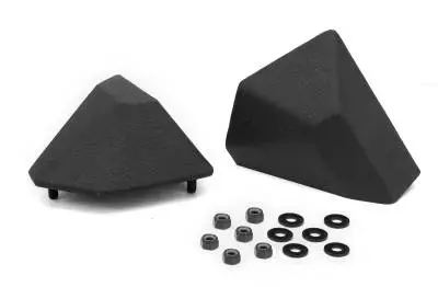 Stubby Ends, XHD Front Bumper, Textured Black Fits 07 -12 Wrangler thumbnail 2