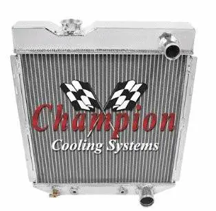 Four Row Aluminum Radiator Full Combo for 60-66 Ford Ranchero, Falcon, Mustang. Econoline, Comet & Model T FSMC259 thumbnail 8