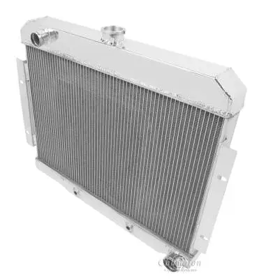 Champion Cooling Three Row Aluminum Radiator 1973 - 1986 Jeep CJ with Chevy V8 CC1919 thumbnail 2