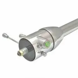 32" Green Push Button Start Chrome Steering Column Floor Shift from Helix