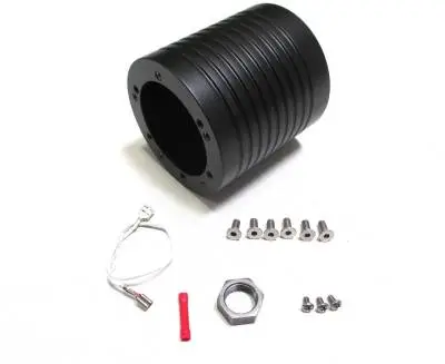 14" Black Billet Muscle w/ Red Half-Wrap Volkswagen Full Boss Kit thumbnail 4
