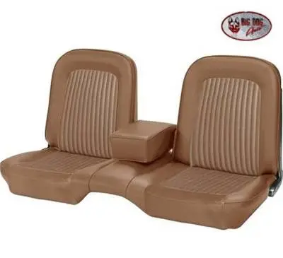 Standard Upholstery for 1968 Mustang Coupe, Convertible, 2+2 w/Bench Seat (Front Only) thumbnail 6