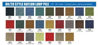 Molded Carpet for 1968 - 1968 Corvette, Your Choice of Color thumbnail 2