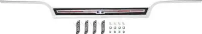C16708 - 1967 Impala / Full-Size 2 Door Sedan / Hardtop Trunk Molding With Emblem And Bezel Installed