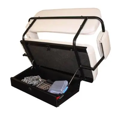 1975-77 Bronco Assembled Rear Jump Seat with Storage Compartment thumbnail 2