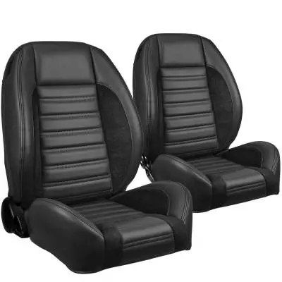 TMI Pro Series Sport R Low Back Bucket Seats - Universal - Pair