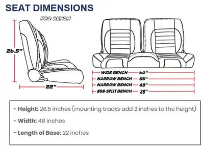 TMI Pro Series Sport XR Low Back Bucket Seats for Barracuda thumbnail 7