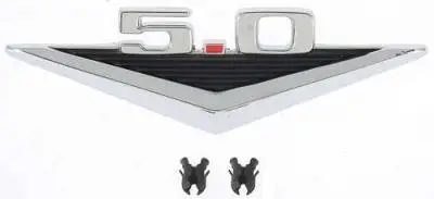 1965-73 Mustang 5.0 Emblem by Scott Drake