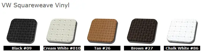 1958-64 VW Volkswagen Bug Beetle Sedan Original Style w/Insert Seat Upholstery, Front and Rear - Any Color Combo thumbnail 3