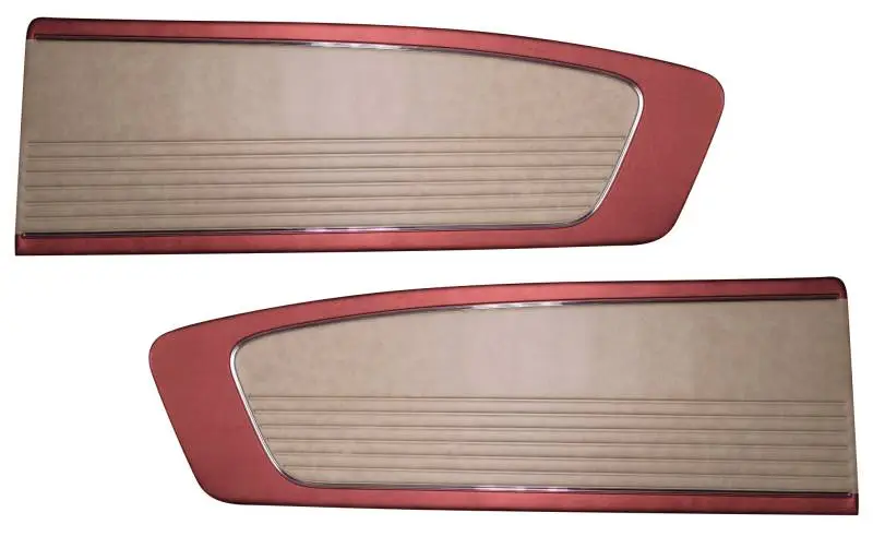 Two-Tone Vinyl Door Panel (Pair) 1966 Mustang Coupe, Convertible, Fastback thumbnail 3