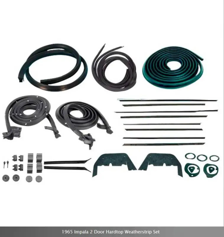 *WK213 - 1965 Impala 2 Door Hardtop Weatherstrip Set