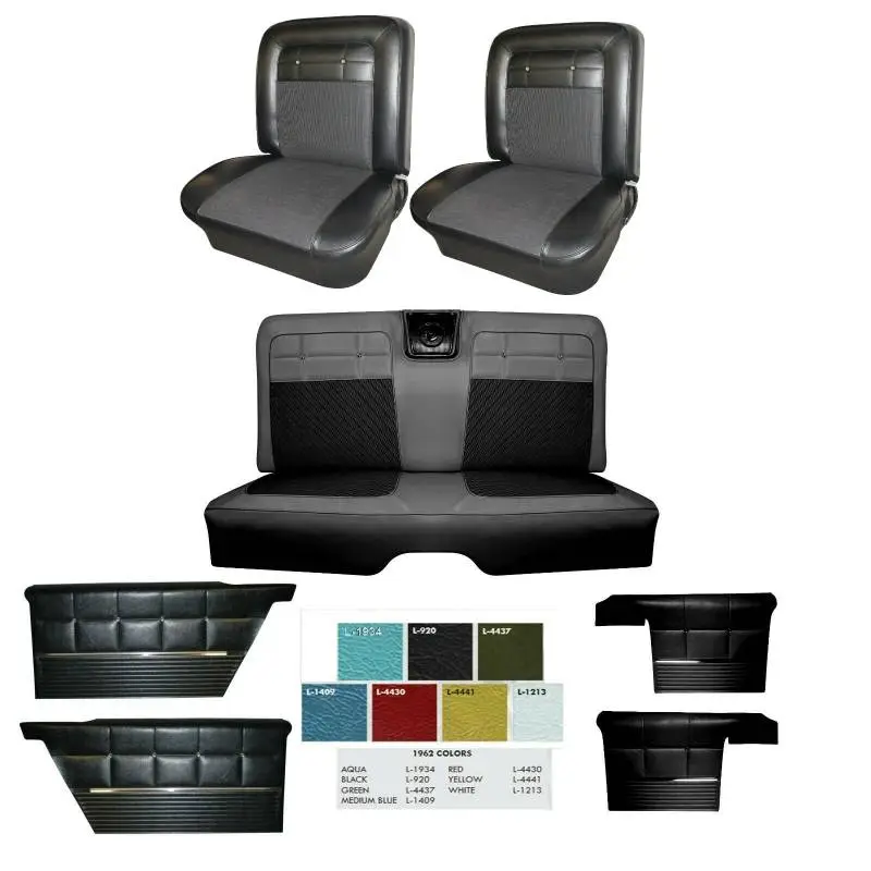 1962 Impala Coupe SS Interior Kit 1 w/Seat Upholstery and Panels