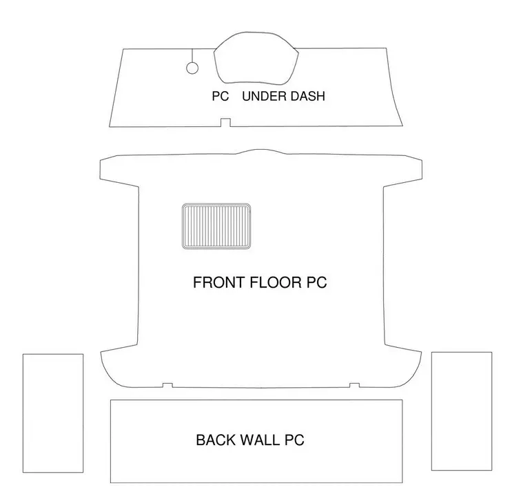 1955-59 Chevy & GMC Truck Sport Pro-Series Interior Kit w/Bench Seat thumbnail 10